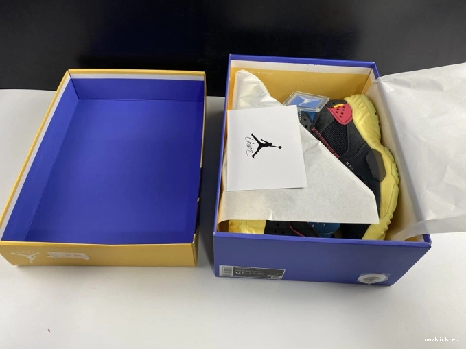 Chep Onekick UNION MID 'OFF DA1951-001 X LA JORDAN NOIR' DELTA 0809